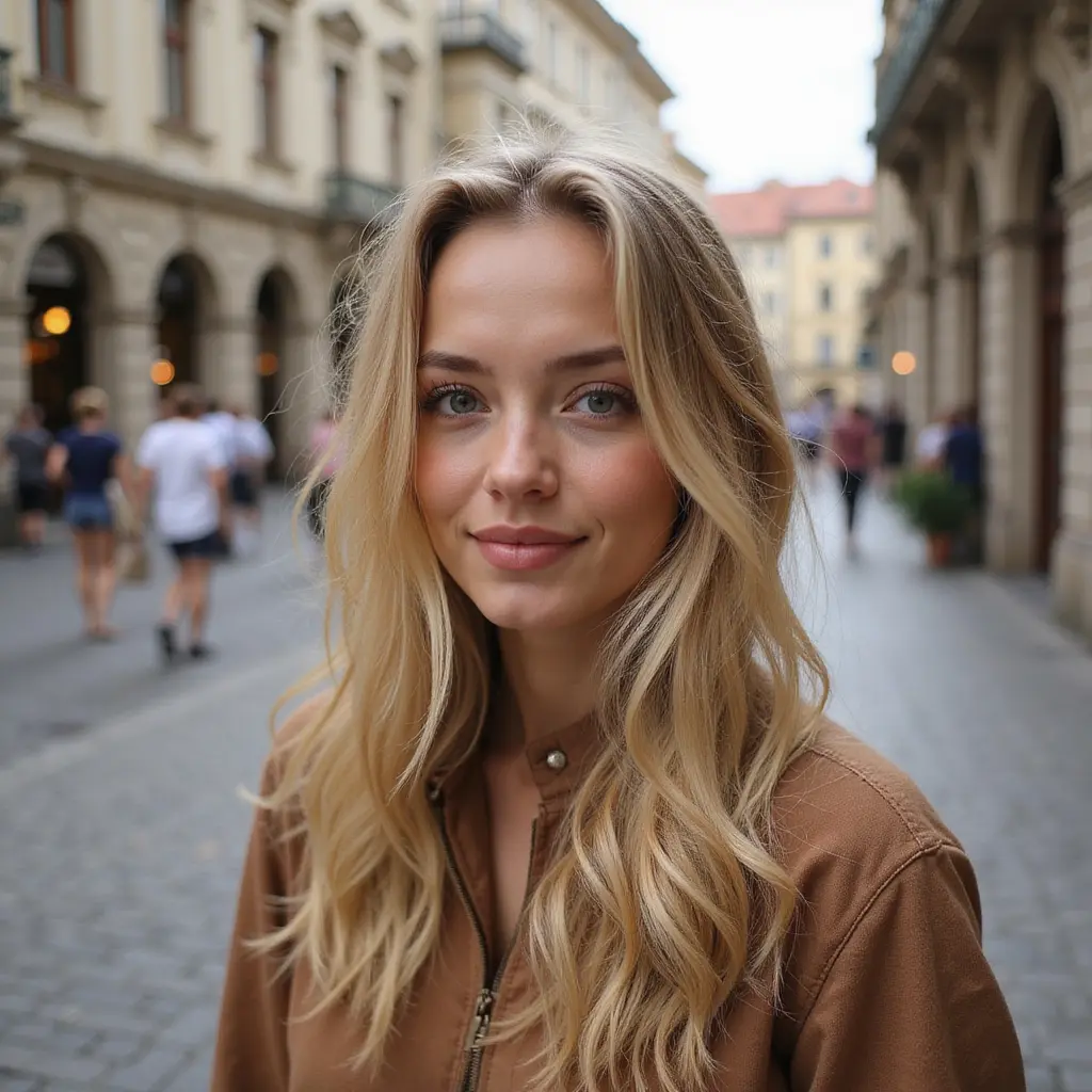 AI generovaný portrait